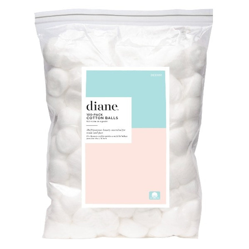 Diane Cotton Balls, 100 Pack