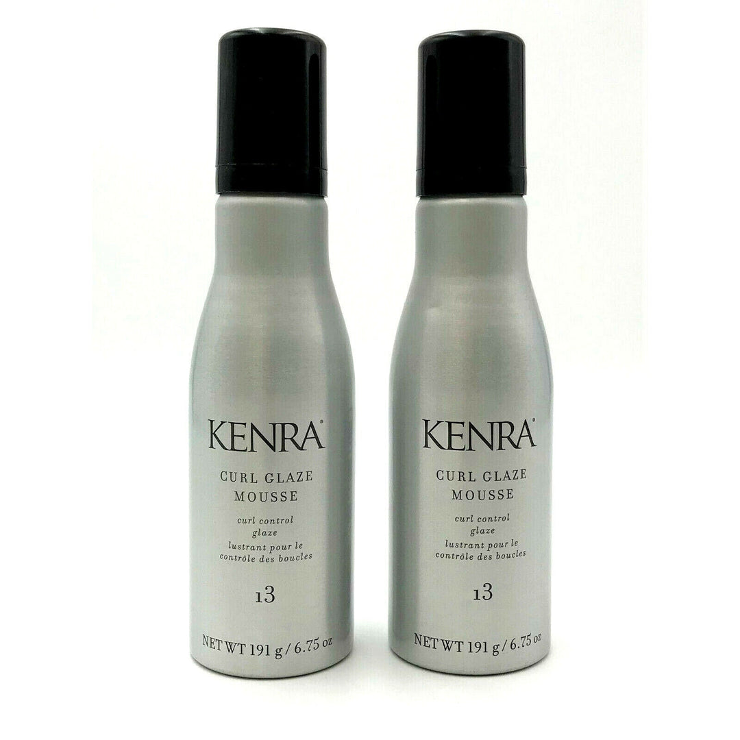 Kenra Curl Glaze Mousse #13 Curl Control Glaze 6.75 oz-Pack of 2