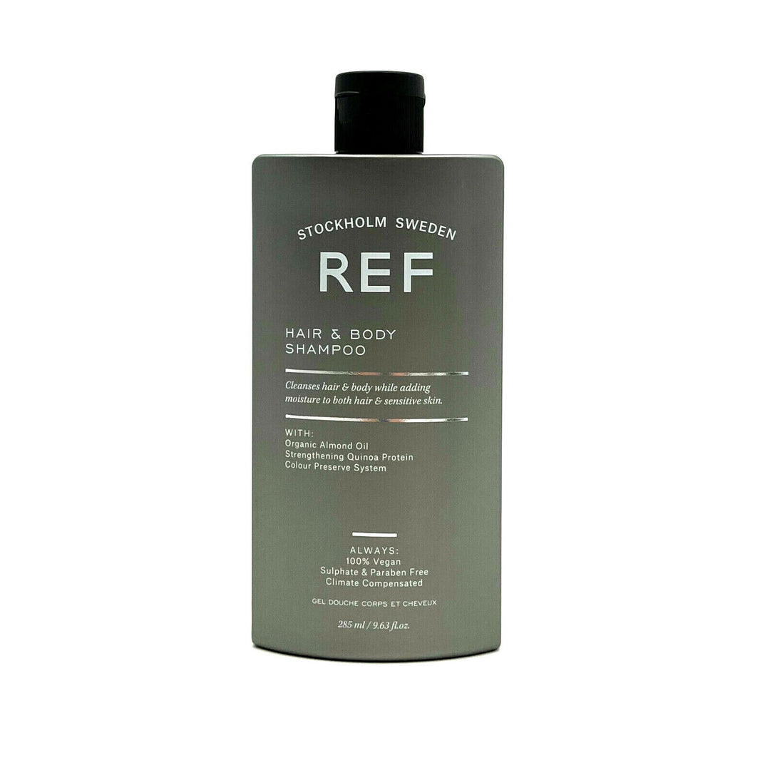 REF Stockholm Sweden Hair & Body Shampoo 2-IN-1 100% Vegan 9.63 oz