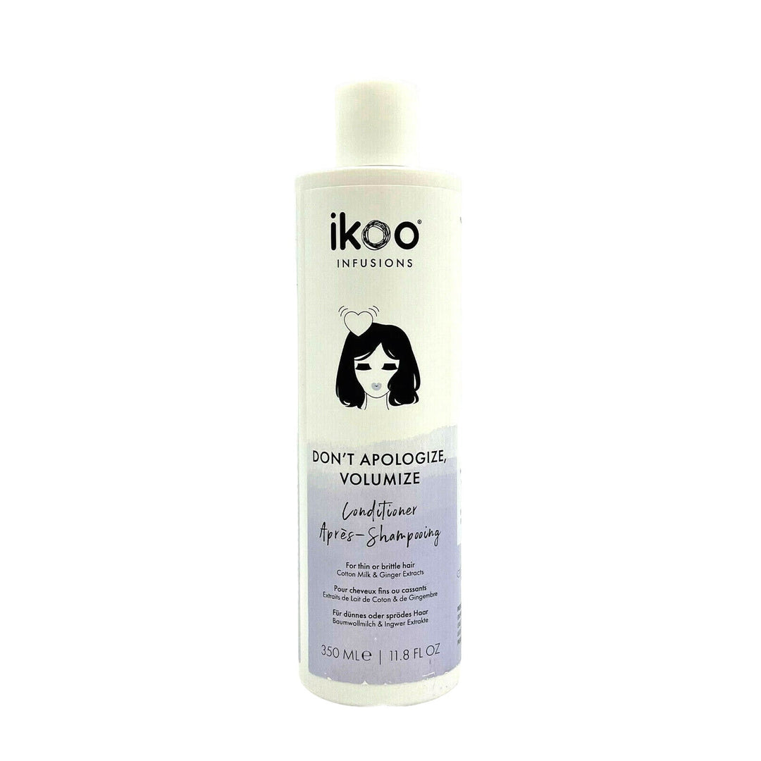 Ikoo Don't Apologize Volumize Conditioner For Thin, Brittle Hair 11.8 oz