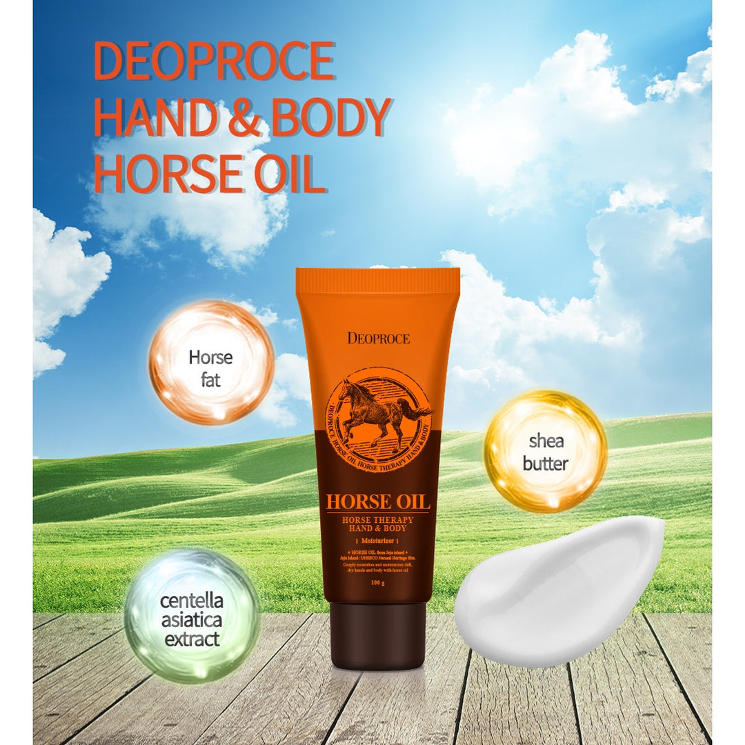 Deoproce Hand & Body Horse Oil 100ml