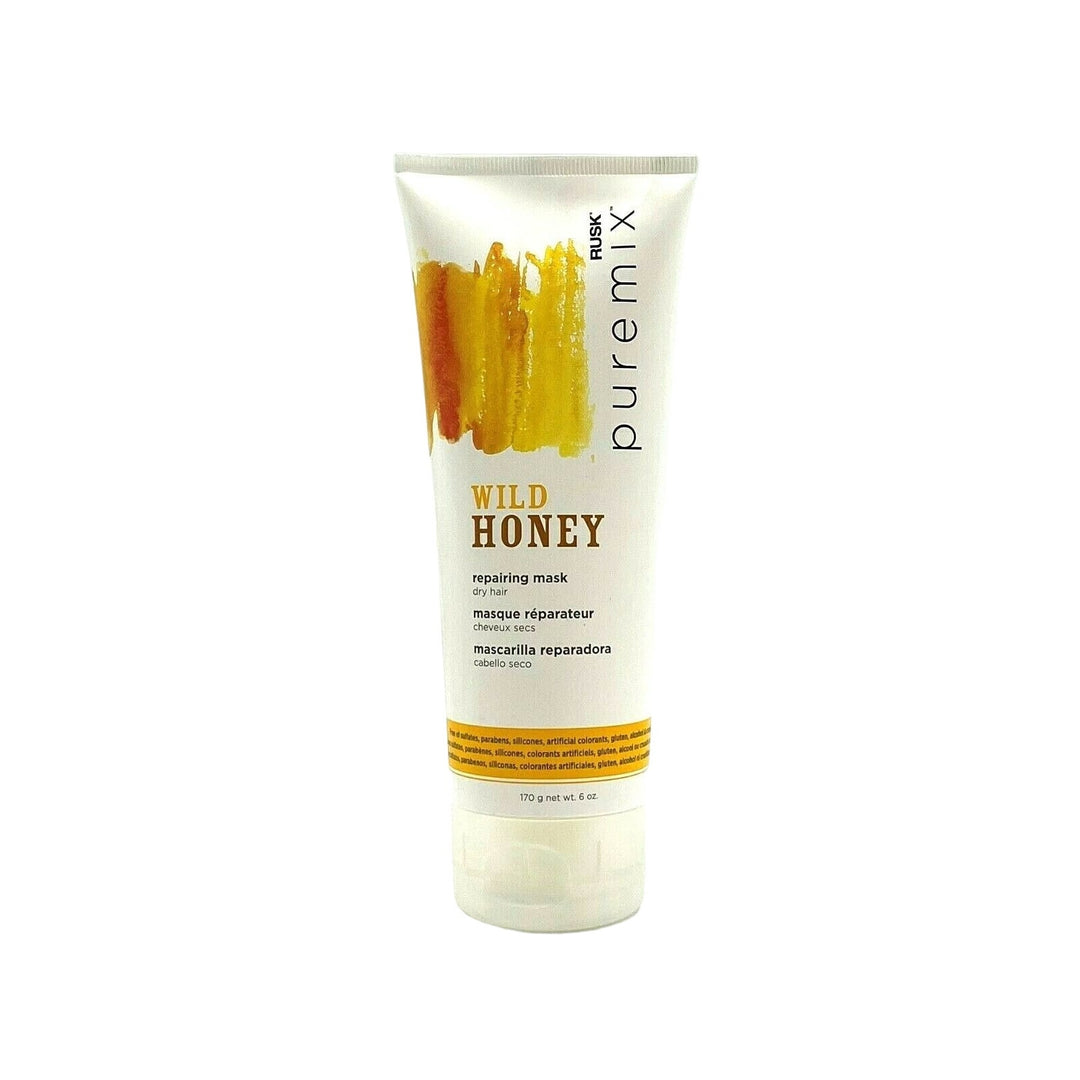 Rusk Puremix Wild Honey Repairing Mask For Dry Hair 6 oz