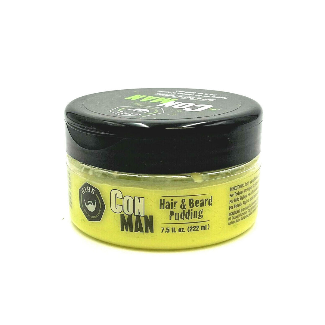 GIBS Con Man Hair & Beard Pudding 7.5 oz