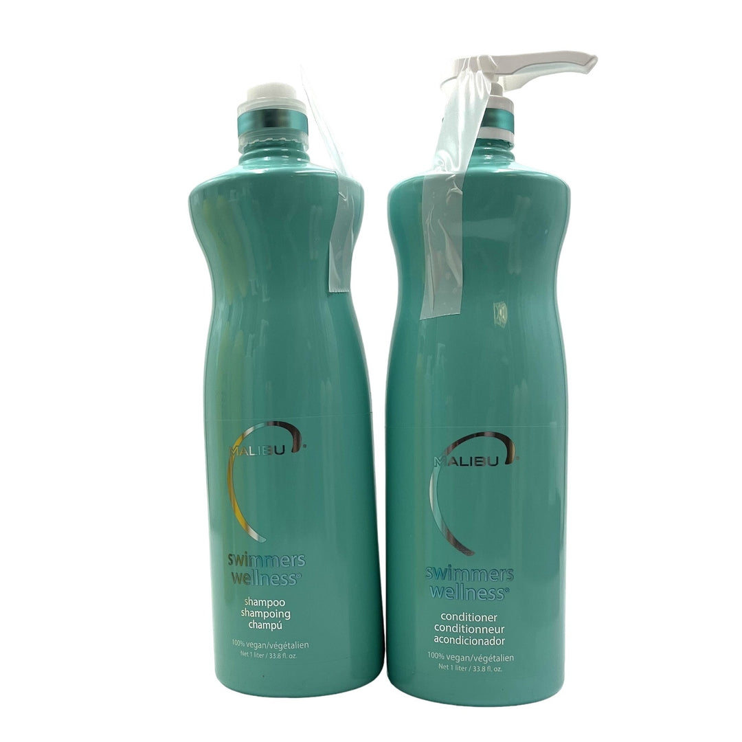 Malibu C  Swimmers Wellness Shampoo &amp; Conditioner 33.8 fl.oz Duo