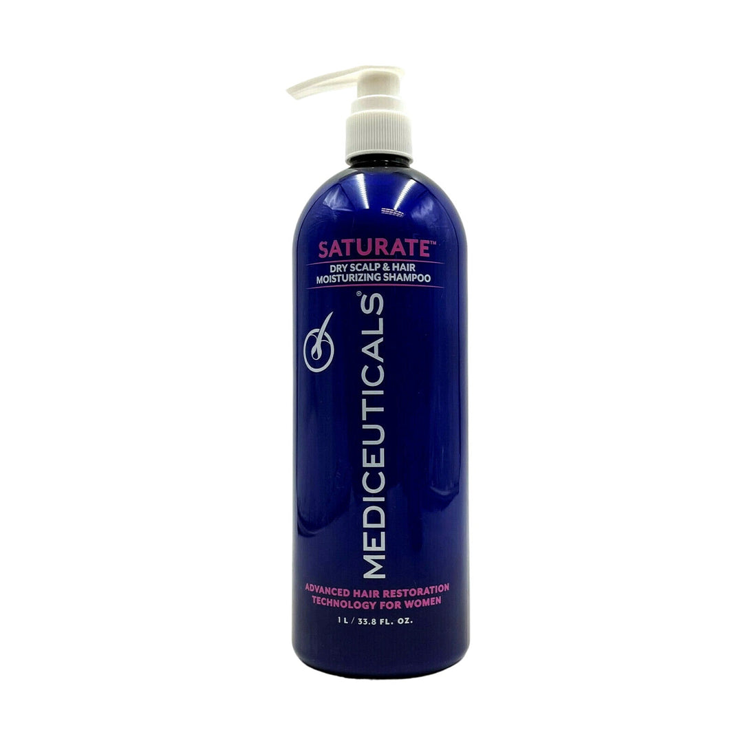 Mediceuticals Saturate Dry Scalp & Hair Moisturizing Shampoo For Women 33.8 oz