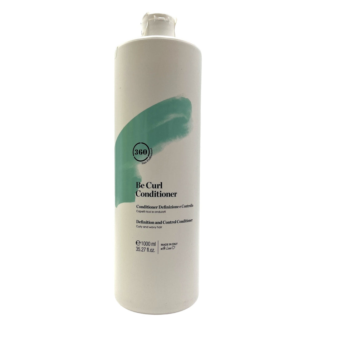 360 Be Curl Conditioner 33.8 fl.oz For Curly Wavy Hair