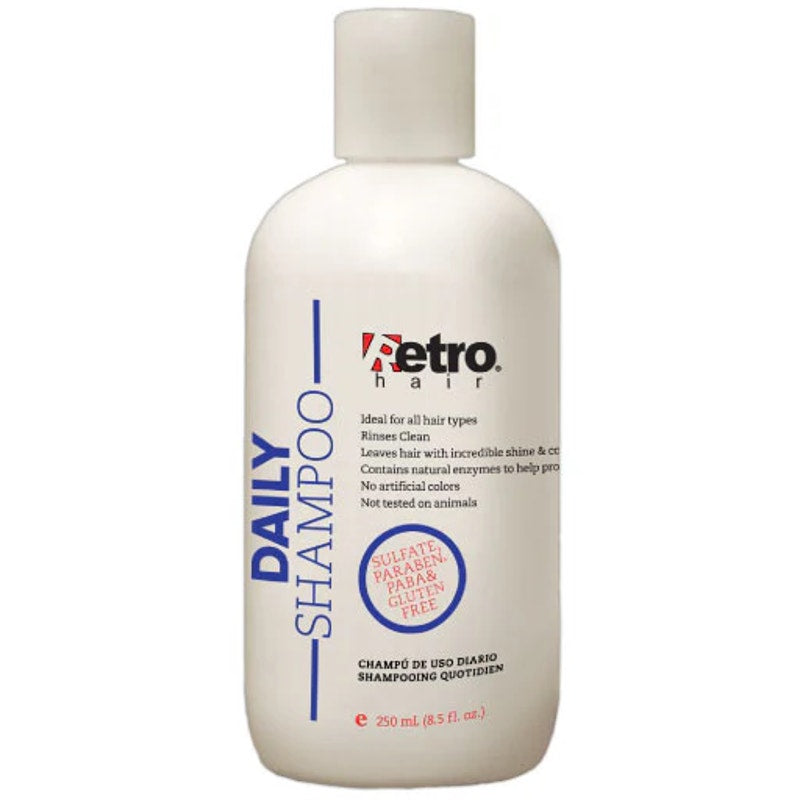 Retro Daily Shampoo - Sulfate & Paraben Free - Orange Scent
