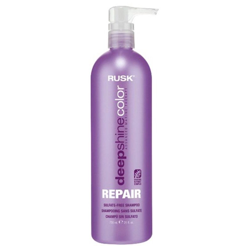 Rusk Deepshine Color Repair Sulfate-Free Shampoo, 25 oz