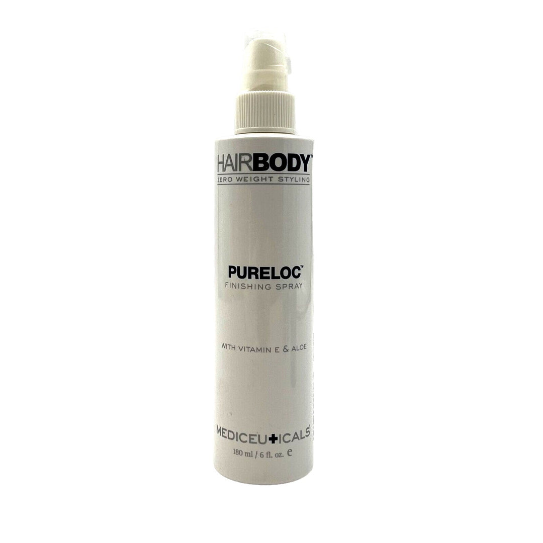 Mediceuticals HairBody Pureloc Non-Aerosol Finishing Spray - Vitamin E & Aloe 6 oz