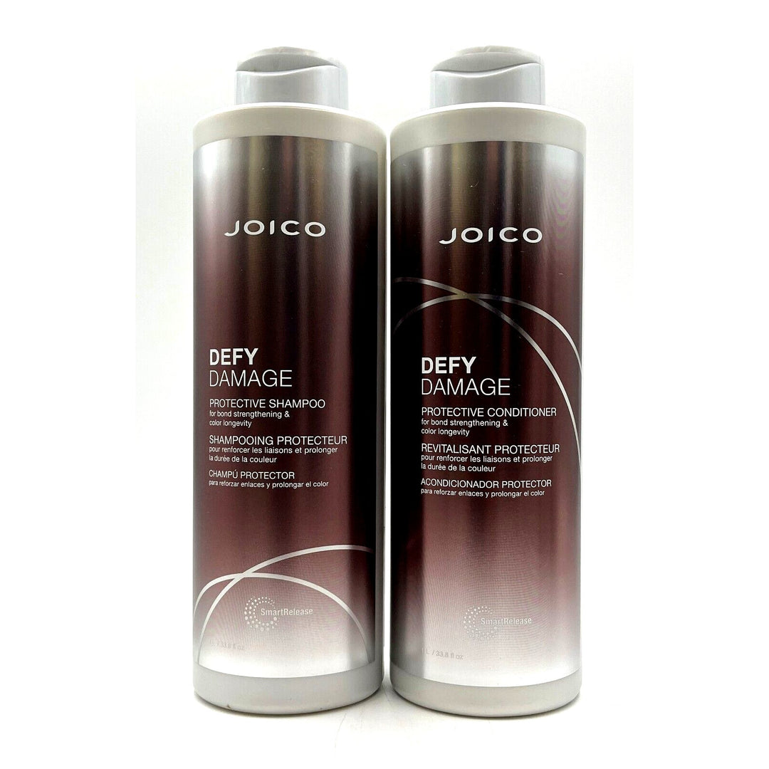 Joico Defy Damage Protective Shampoo & Conditioner Bond Strengthening 33.8 oz Duo