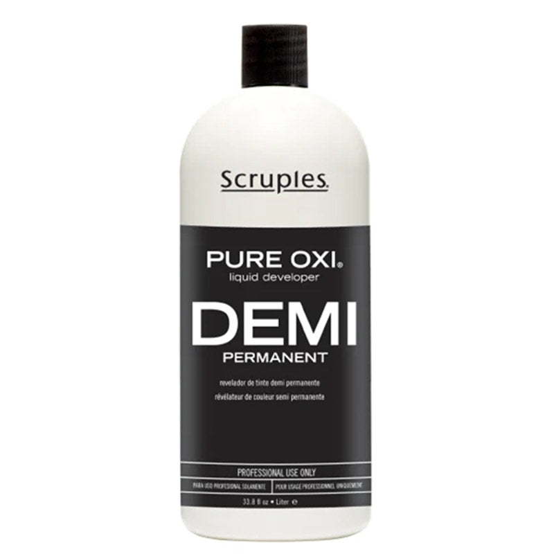 2X Scruples Pure Oxi Demi-Permanent Liquid Developer, Liter