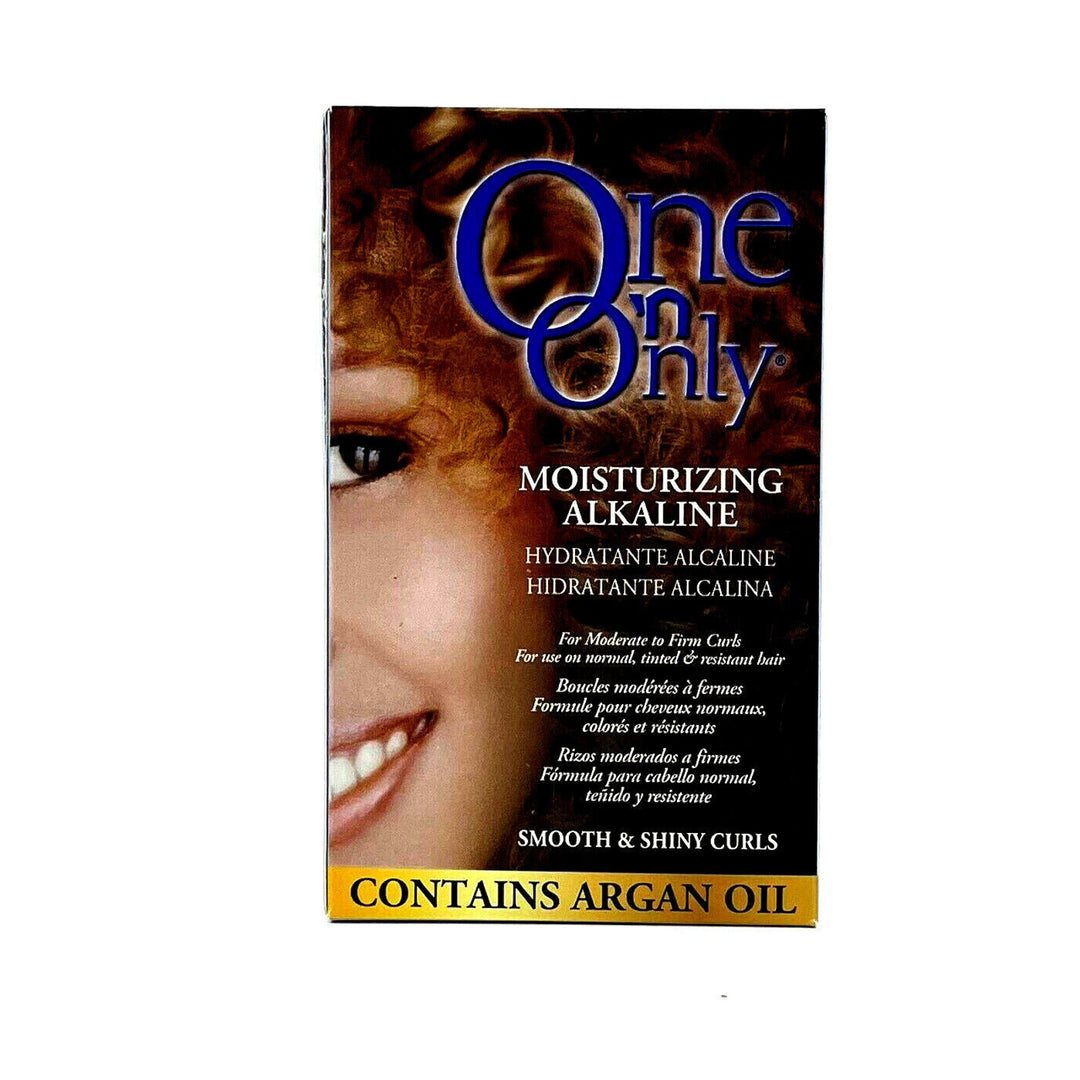 One N Only Argan Oil Moisturizing Alkaline/Moderate To Firm Curl Smooth & Shiny