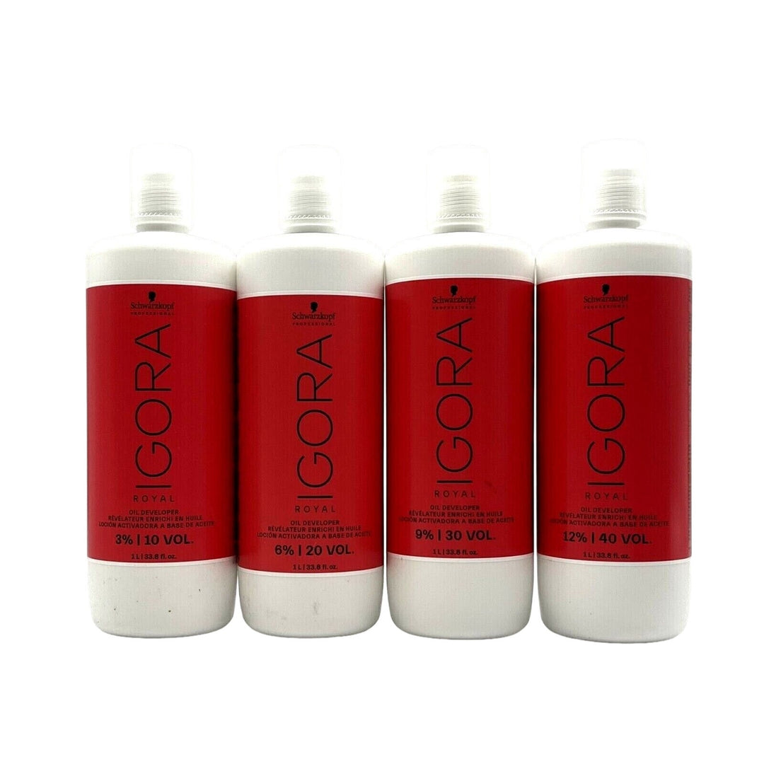 Schwarzkopf Igora Royal Oil Developer 33.8 oz-Choose Yours