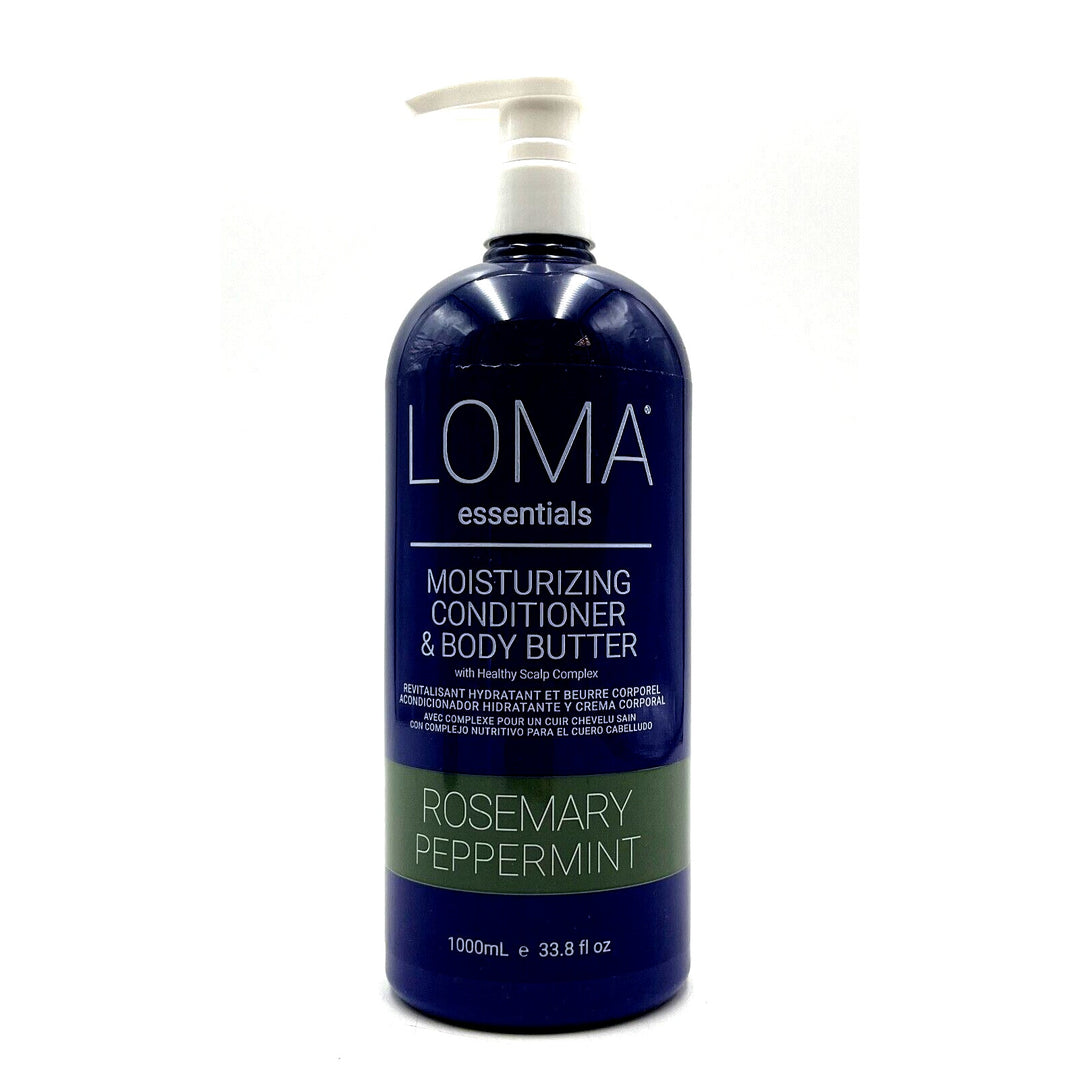 Loma Moisturizing Conditioner/Body Butter - Rosemary Peppermint 33.8 oz