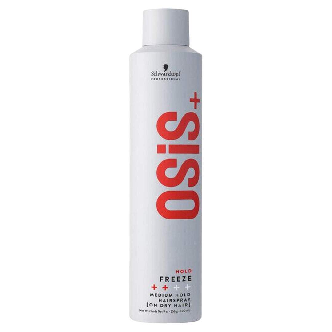 Schwarzkopf OSiS+ Freeze Medium Hold Hairspray 9 oz Strong control