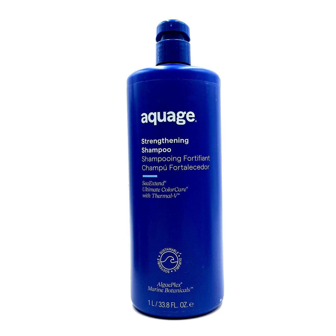 Aquage Sea Extend Strengthening Shampoo/Brittle Hair 33.8 oz