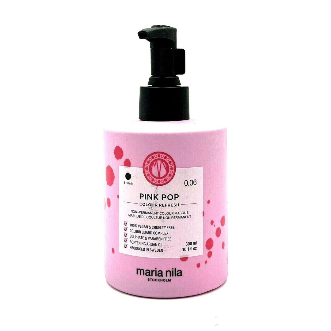 Maria Nila Pink Pop Refresh Masque 10.1 oz 100% Vegan