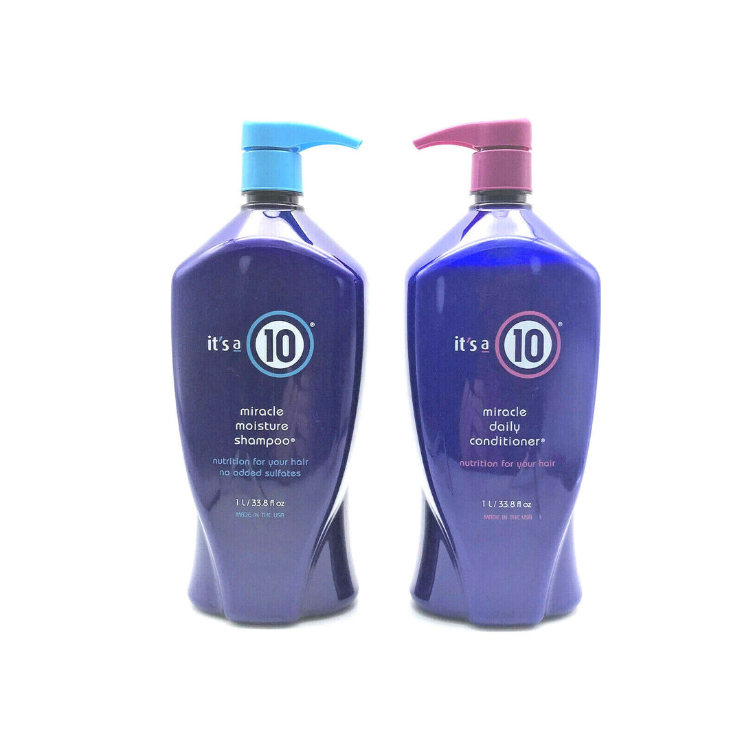 It's A 10 Miracle Moisture Shampoo & Daily Conditioner 33.8 oz Duo