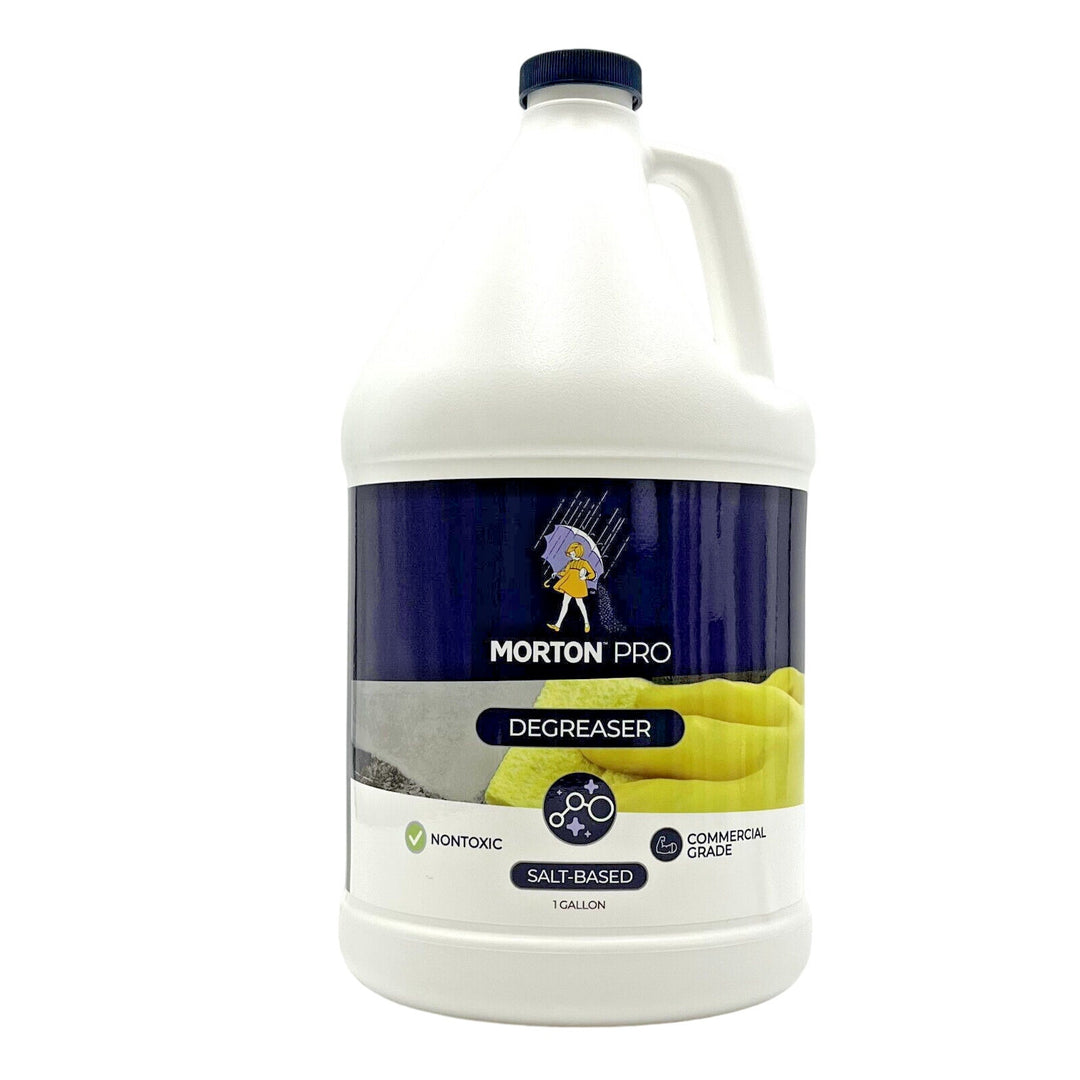 Morton Pro Salt-Based Degreaser Nontoxic Commercial Grade 1 Gallon