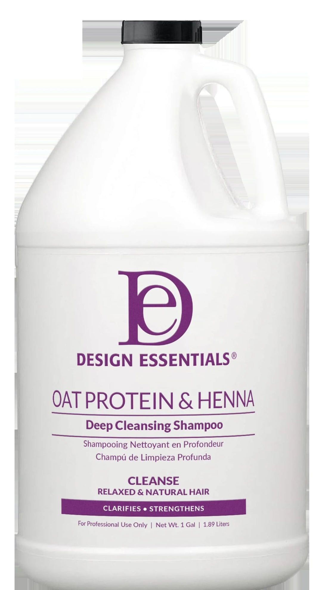 Design Essentials Oat Protein &amp; Henna Deep Cleansing Shampoo-Choose