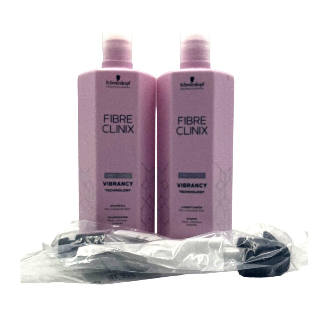 Schwarzkopf Fibre Clinix Vibrancy Shampoo/Conditioner For Coloured Hair 33.8 oz