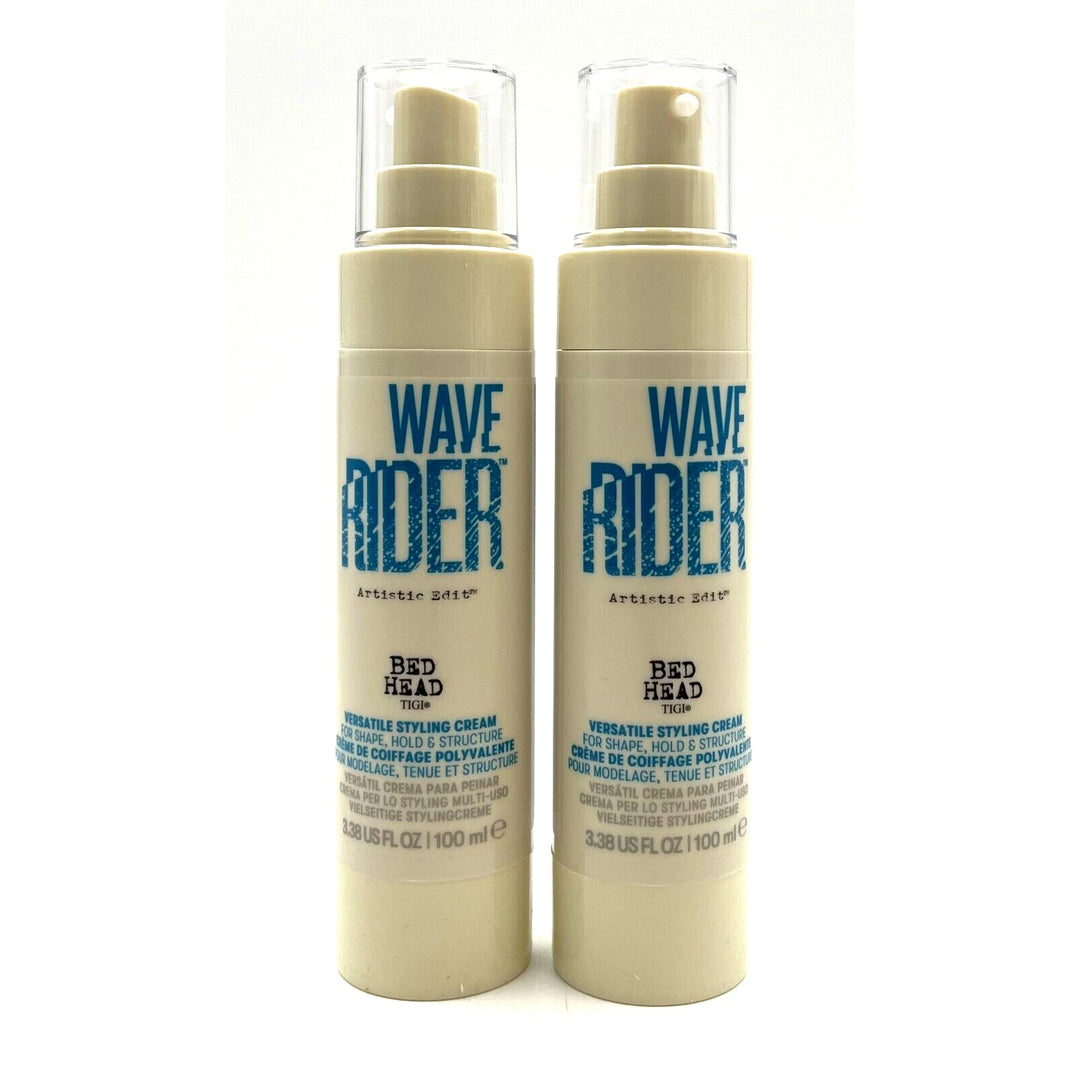 TIGI Bed Head Wave Rider Versatile Styling Cream 3.38 oz-2 Pack