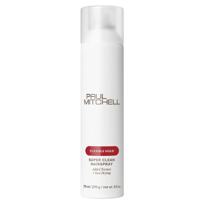 Paul Mitchell Flexible Hold Super Clean Hairspray 50% VOC 9.5 oz