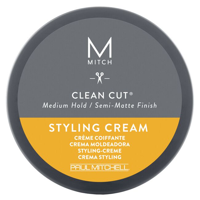 Paul Mitchell Mitch Clean Cut Medium Hold Semi-Matte Styling Cream 3 oz-4 Pack