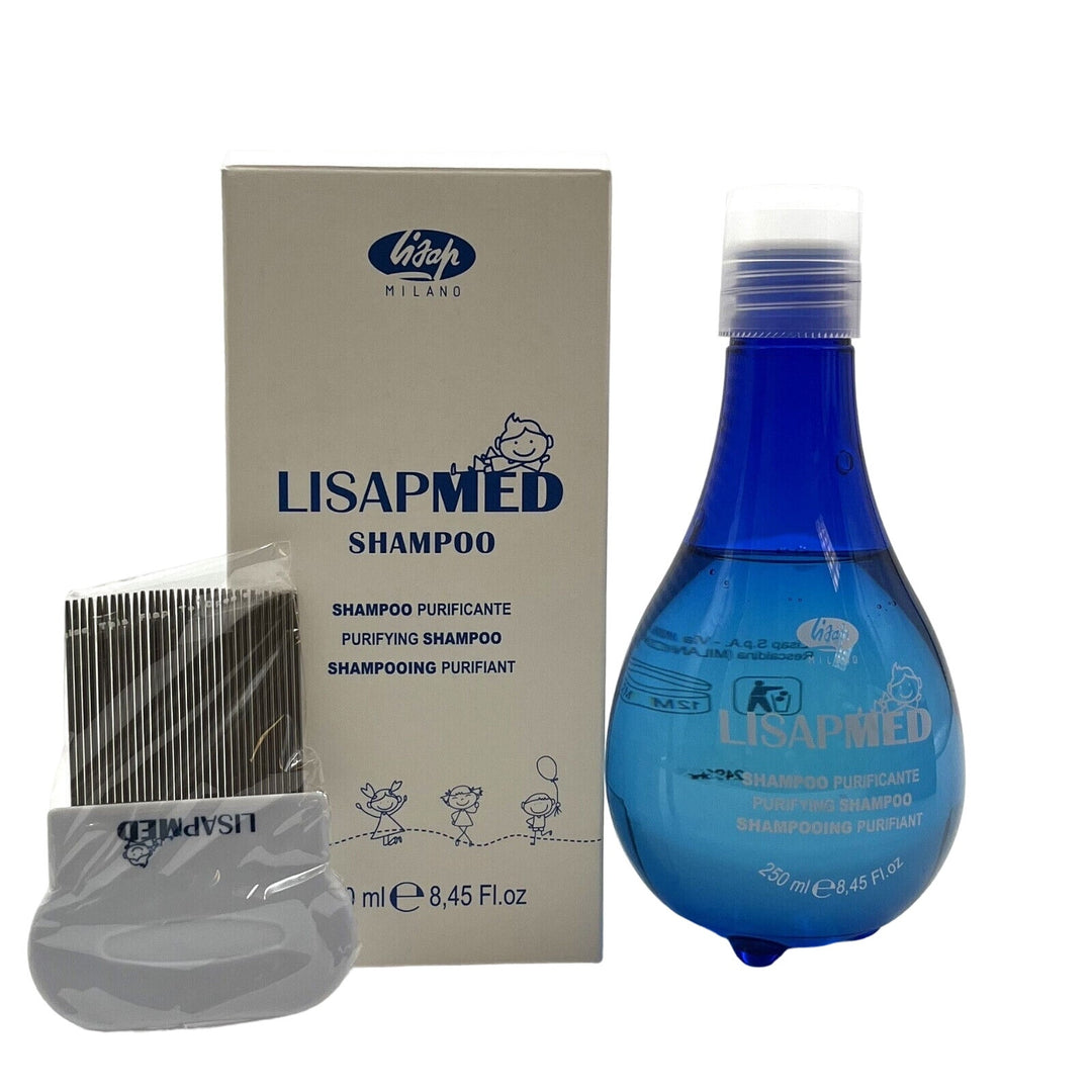 Lisap Milano LisapMED Purifying Lice Treatment Shampoo 8.45 oz