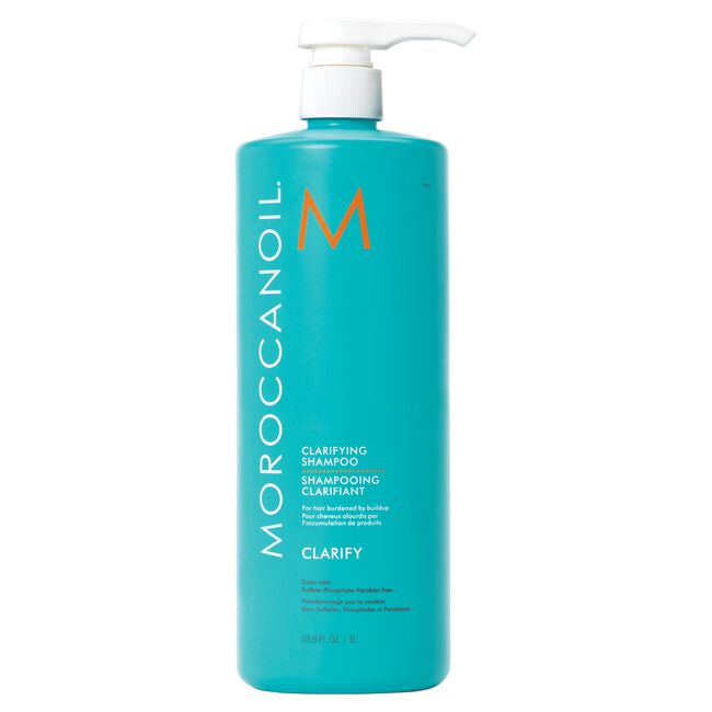 Moroccanoil Clarifying Shampoo For Hair Burdened By Buildup 33.8 oz