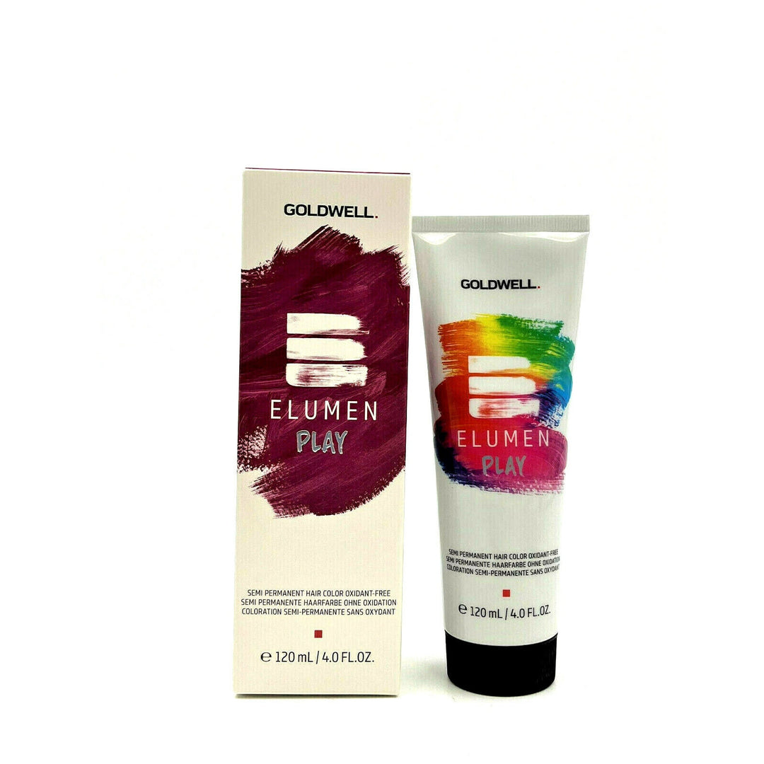 Goldwell Elumen Play Semi Permanent Hair Color Metallic Berry 4 oz