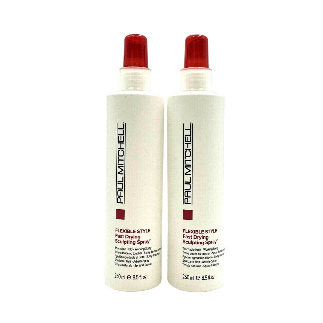 Paul Mitchell Flexible Style Fast Drying Sculpting Spray 8.5 oz-Pack of 2