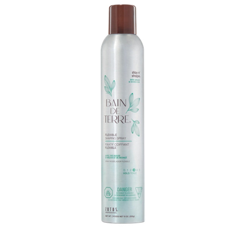 Bain De Terre Stay N' Shape Flexible Shaping Spray (55%) 9oz-3 Pack