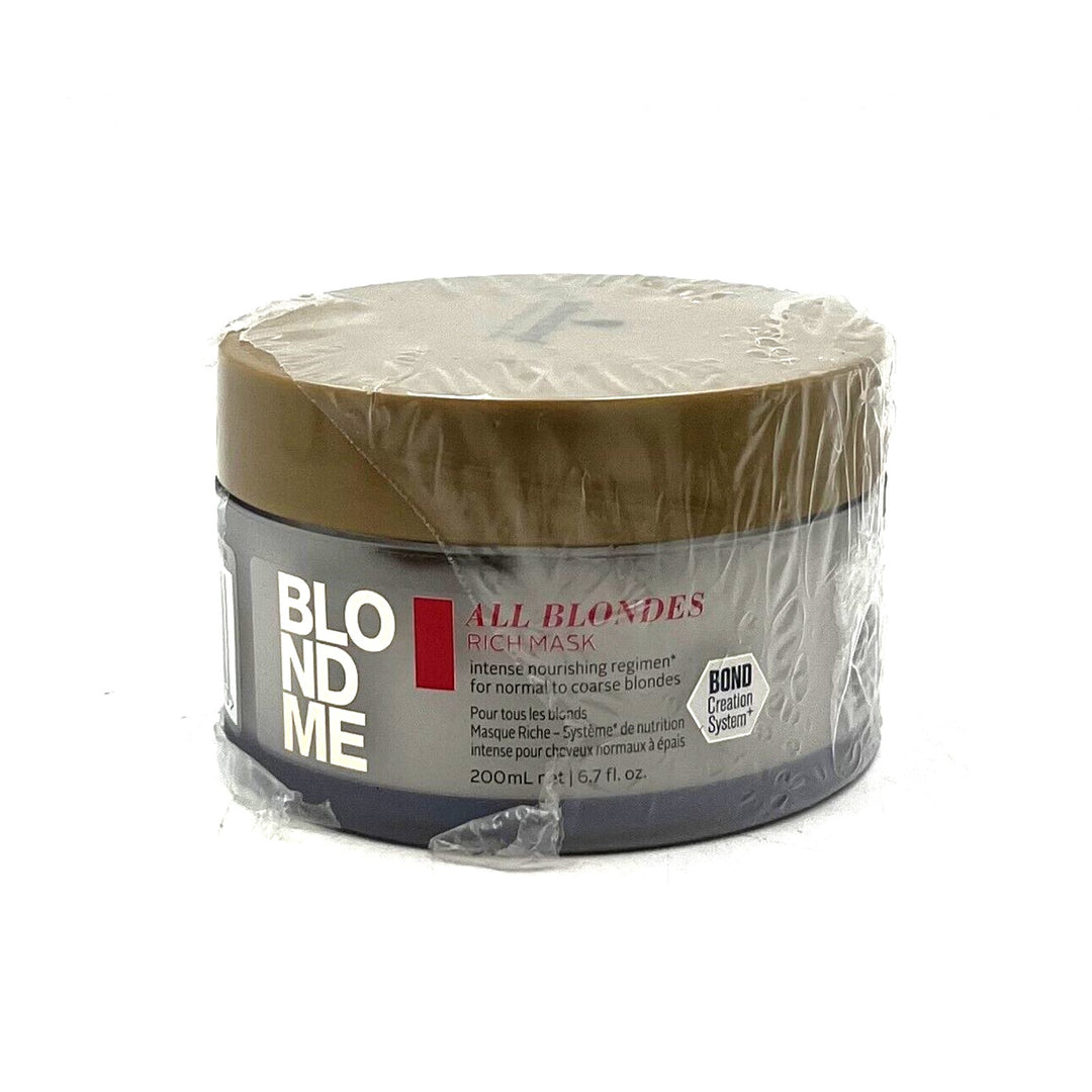 Schwarzkopf BlondMe All Blondes Rich Mask 6.7 oz