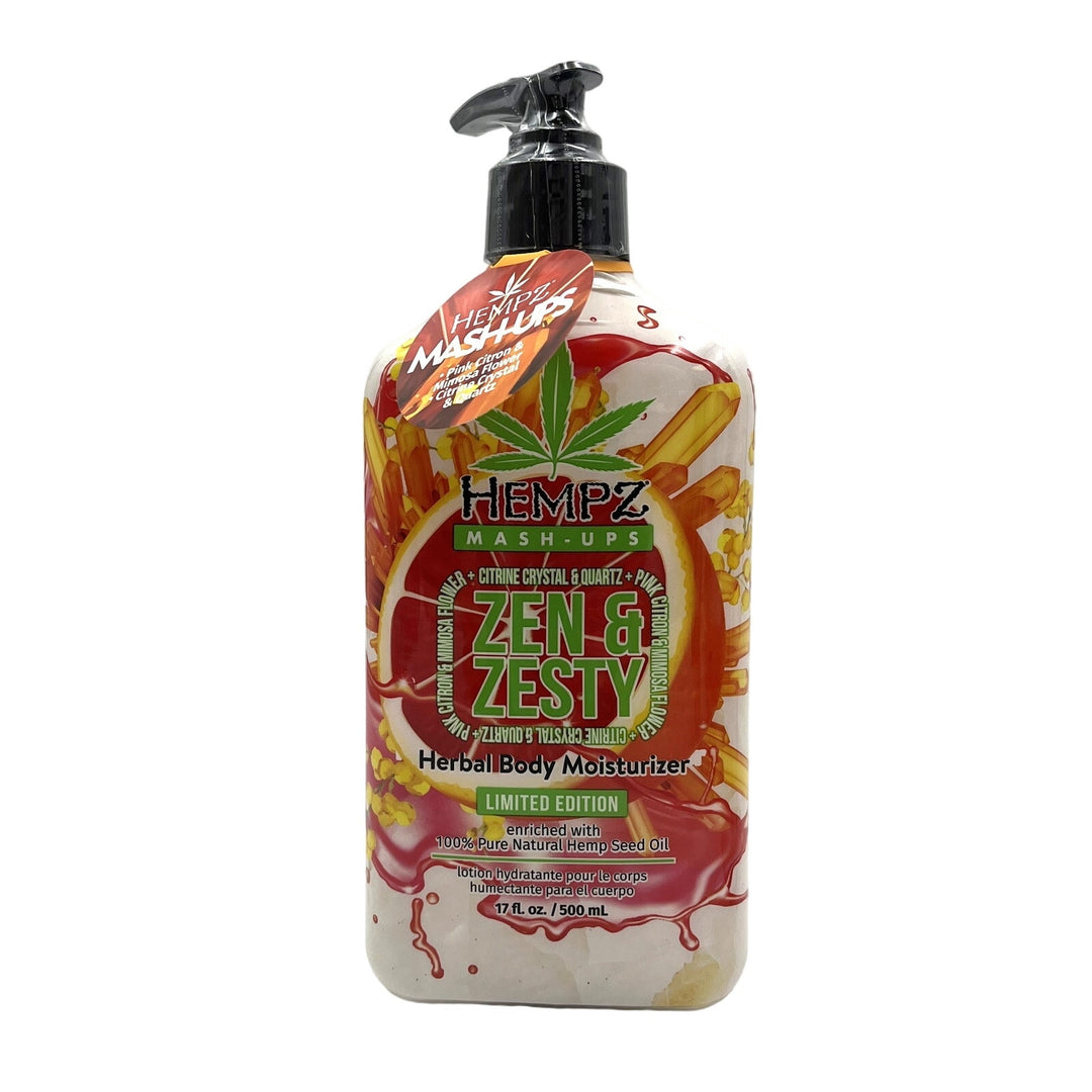 Hempz Mash-Ups Zen & Zesty Herbal Body Moisturizer 17 fl.oz