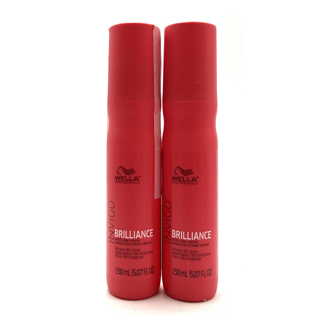 Wella Invigo Brilliance Miracle bb Spray 5.07 oz-2 Pack