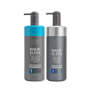 Magic Sleek Maintenance Shampoo & Conditioner Liter duo