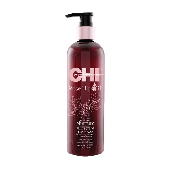 CHI Rose Hip Oil Color Nuture Protecting Shampoo 11.5 oz