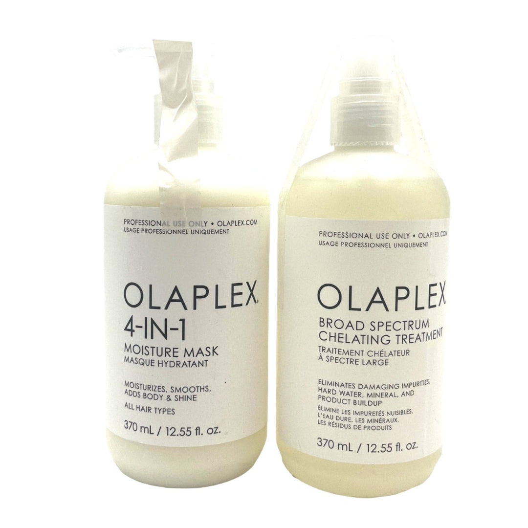 Olaplex 4-In-1 Moisture Mask & Broad Spectrum Chelating Treatment  12.55 oz Duo