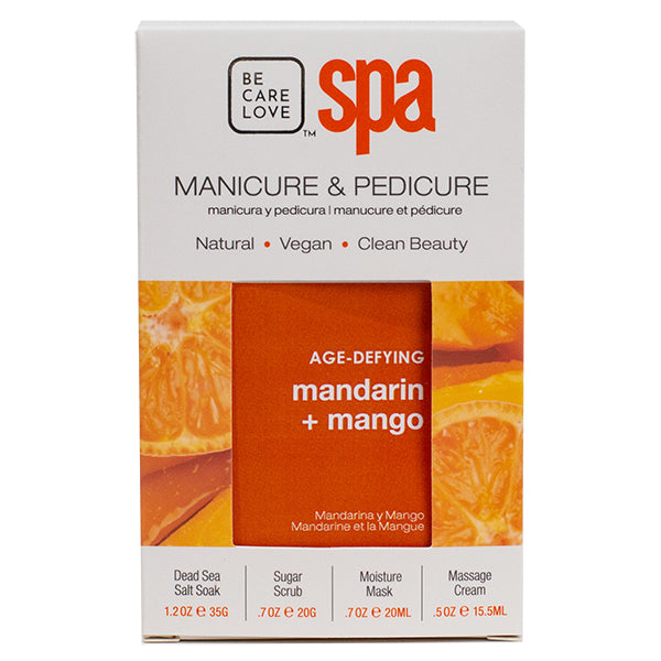 BCL Spa Mandarin + Mango 4-step Packet Box