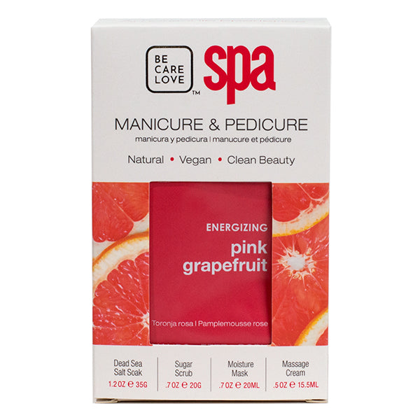 BCL Spa Pink Grapefruit 4-step Packet Box