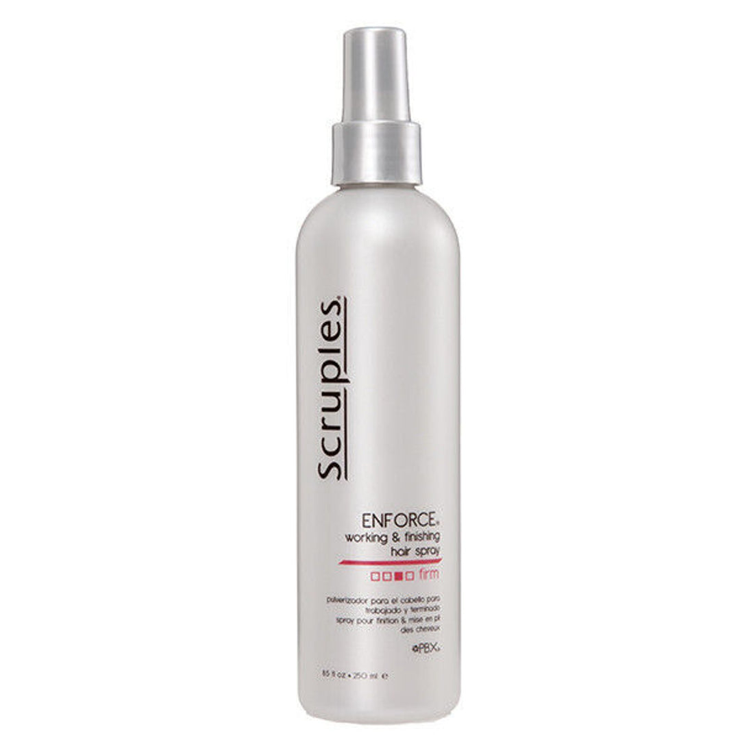 Scruples Enforce Working & Finishing Hairspray, 8.5 oz