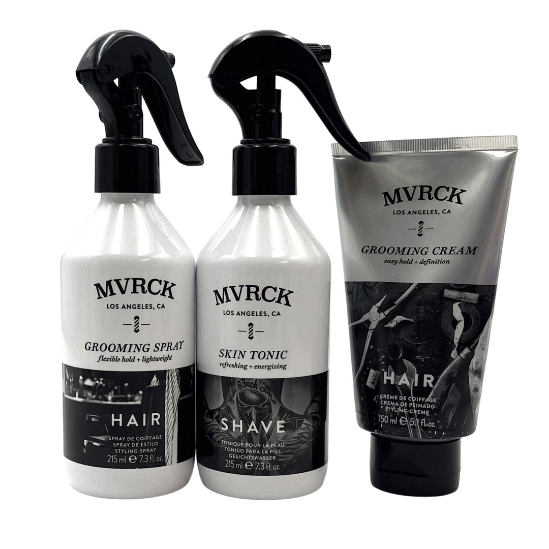 Paul Mitchell MVRCK Grooming Trio Set(Cream,Spray Skin Tonic)