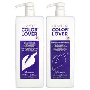 Framesi Color Lover Dynamic Blonde Shampoo & Conditioner 33.8 fl.oz Duo