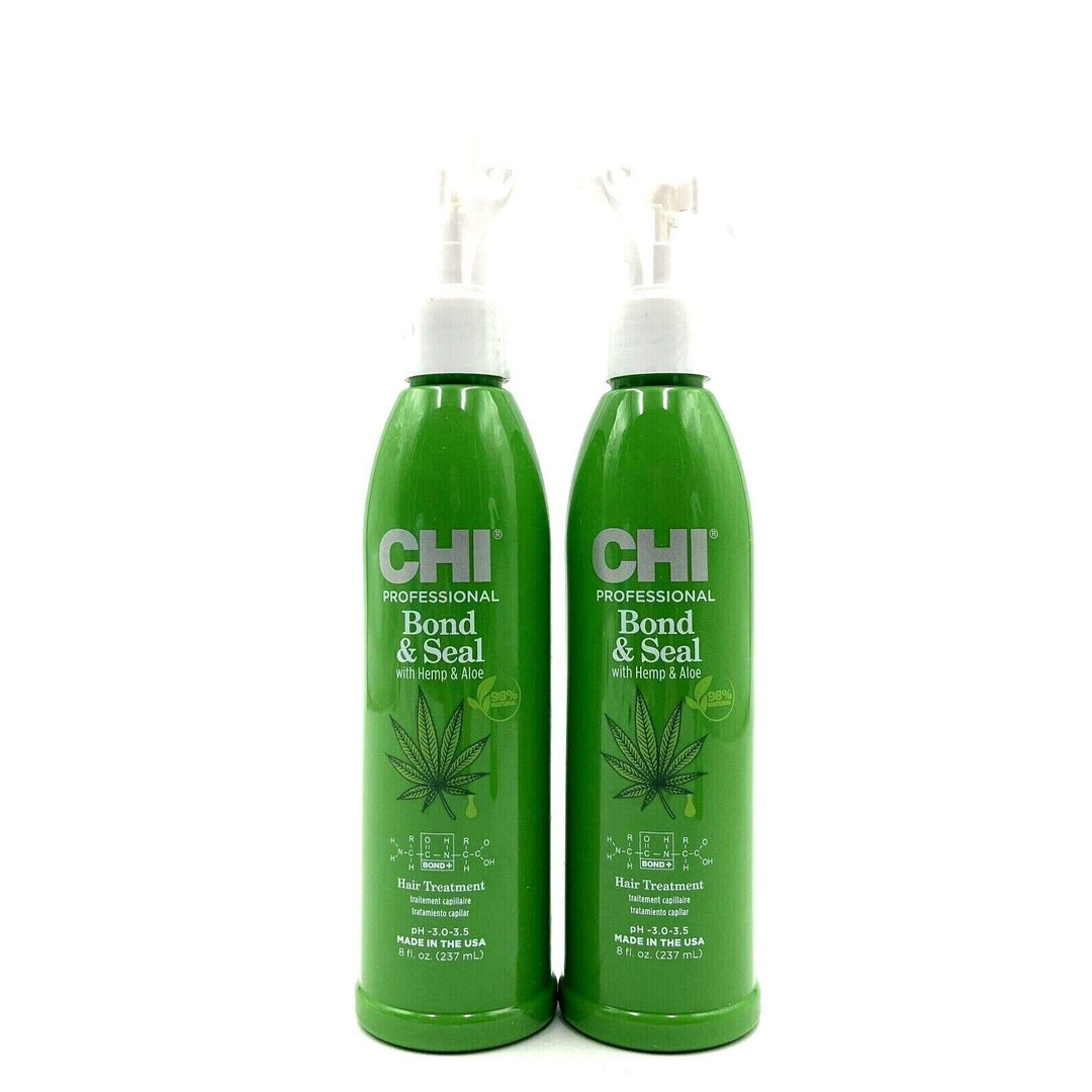 CHI Bond & Seal With Hemp & Aloe Hair Treatment 8 oz-2 Pack