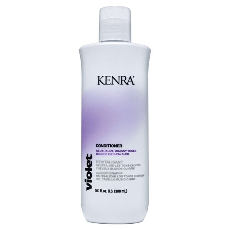 Kenra Violet Conditioner Neutralize Brassy Tones Blonde Gray Hair 10.1 fl.oz