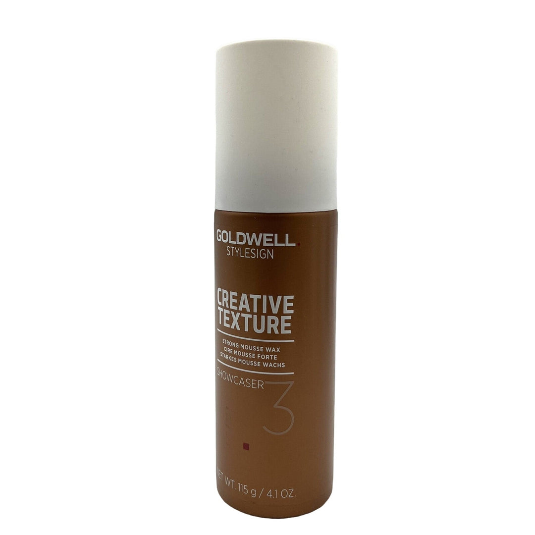 Goldwell StyleSign Creative Texture Showcaser Strong Mousse Wax 4.3 oz