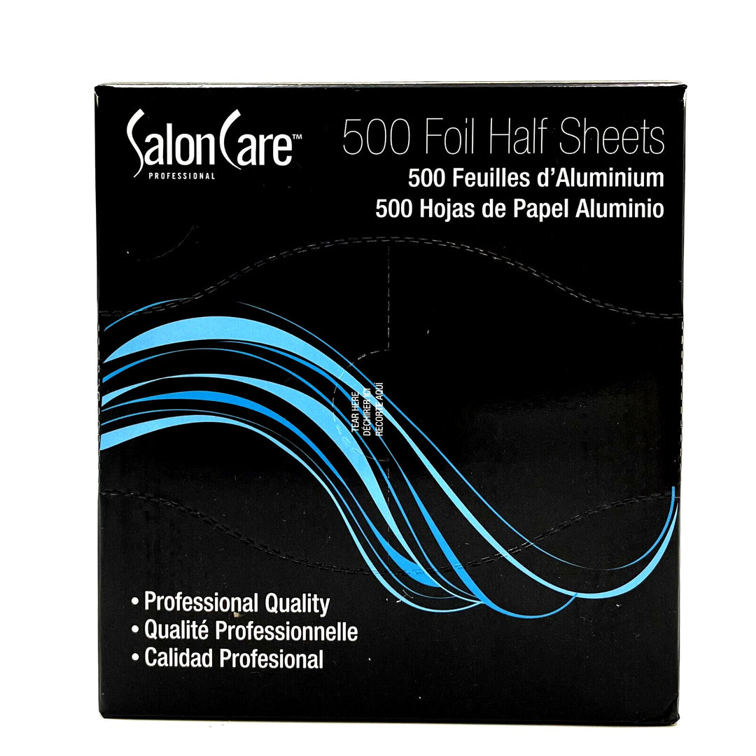 Salon Care 500 Foil Half Sheets 5"X10.75"