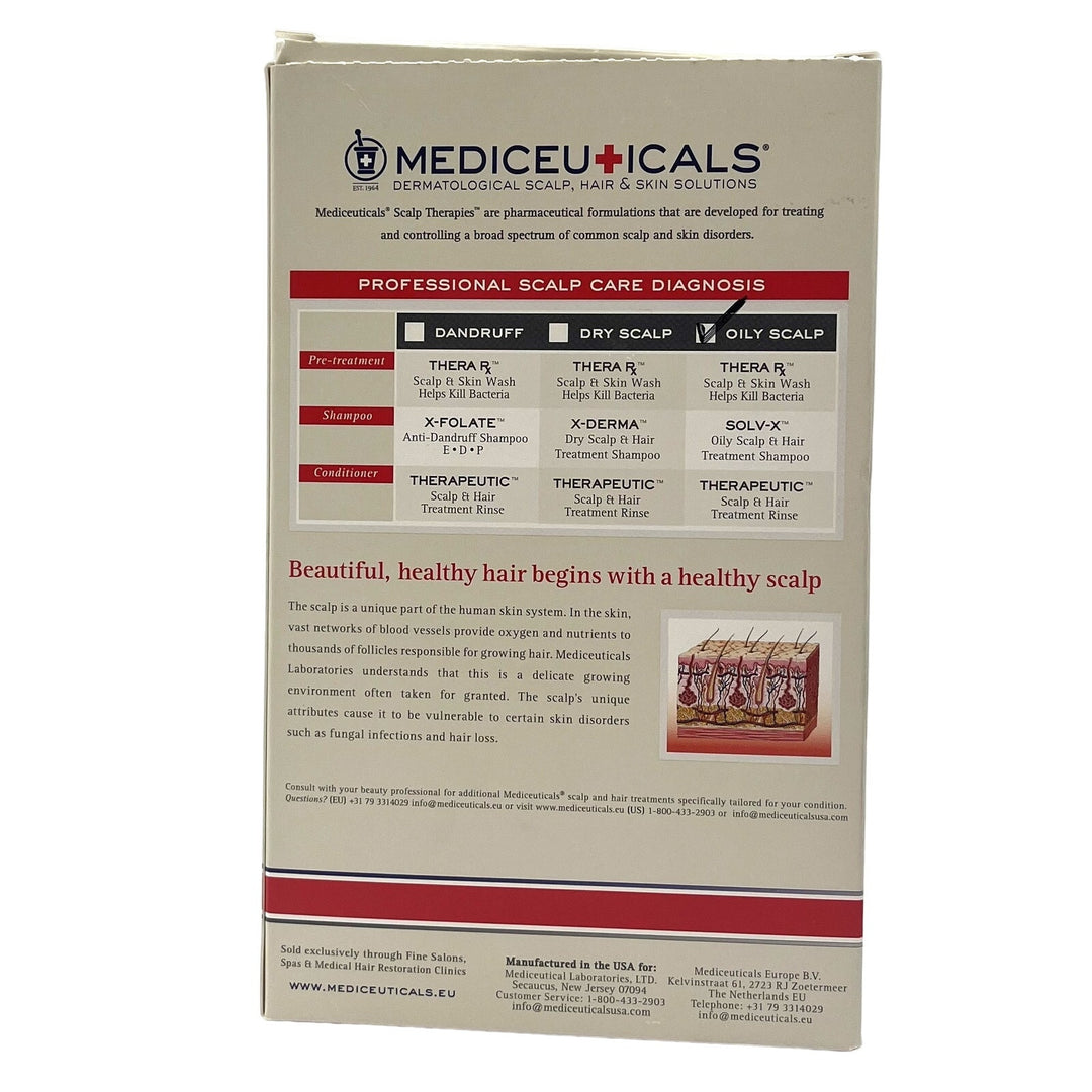 Mediceuticals Scalp Treatment Kit Dermatological Scalp, Hair & Skin Solutions