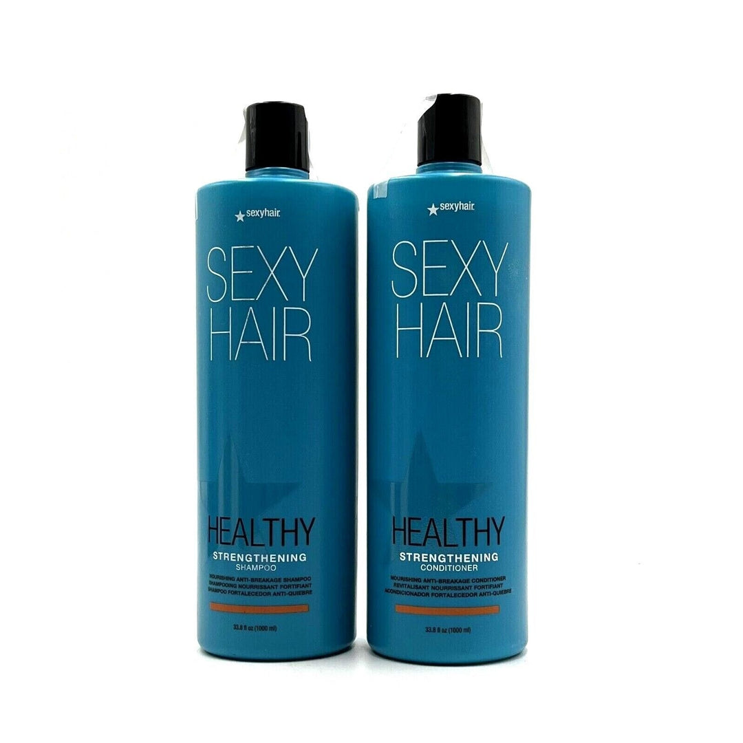 SexyHair Healthy Strengthening Shampoo & Conditioner 33.8 oz Duo